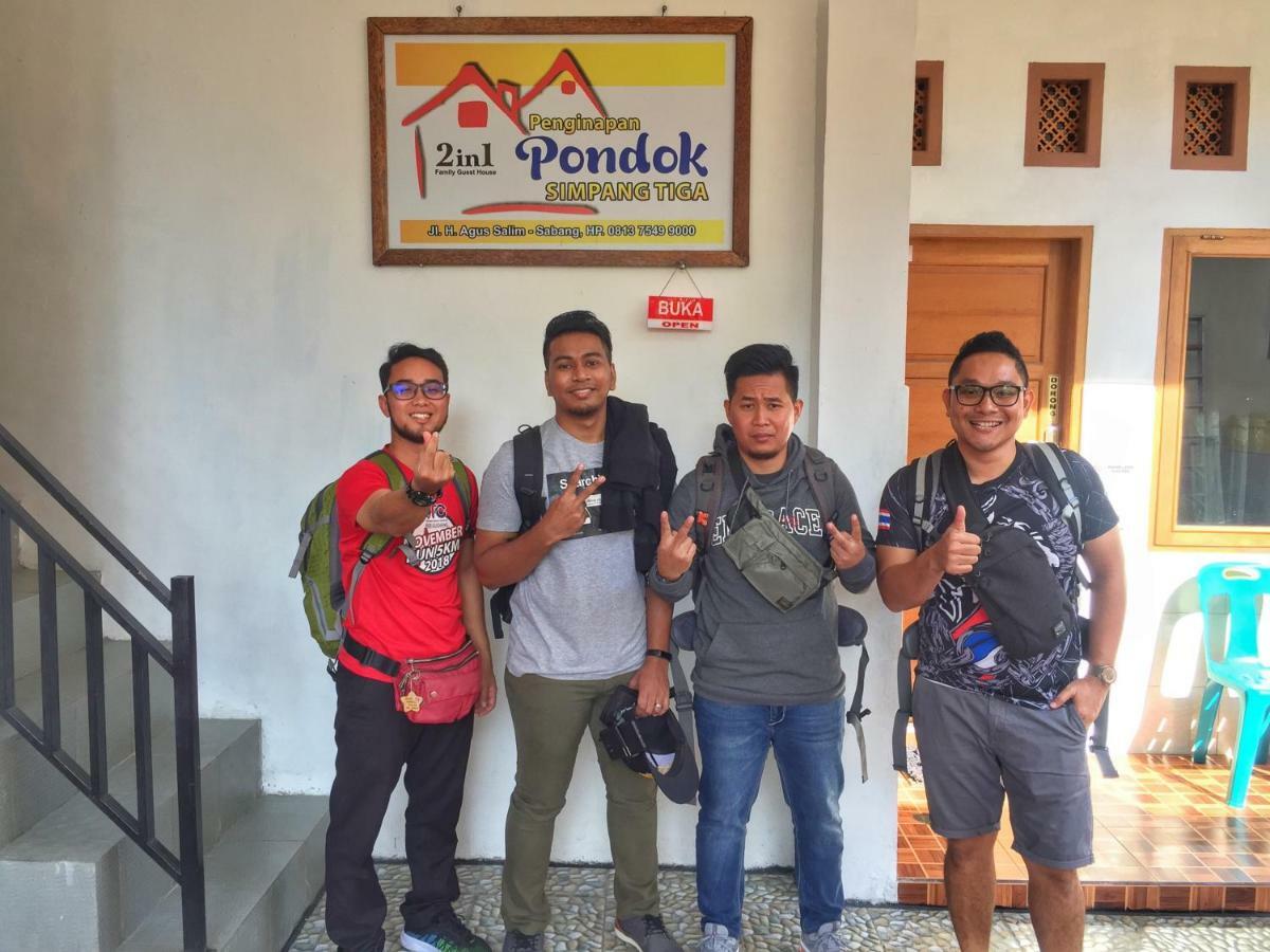 Pondok Simpang Tiga Sabang  Eksteriør bilde