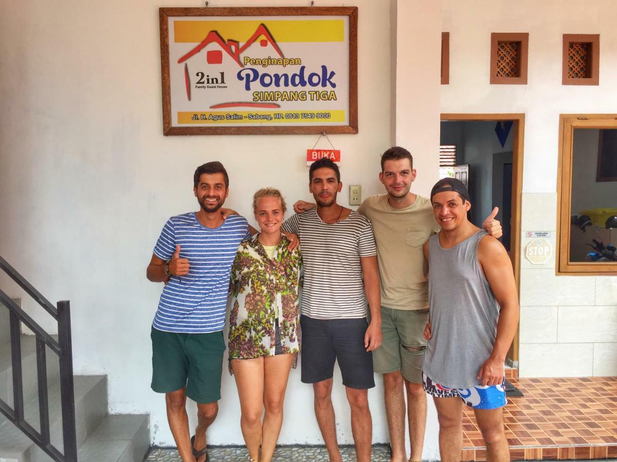 Pondok Simpang Tiga Sabang  Eksteriør bilde