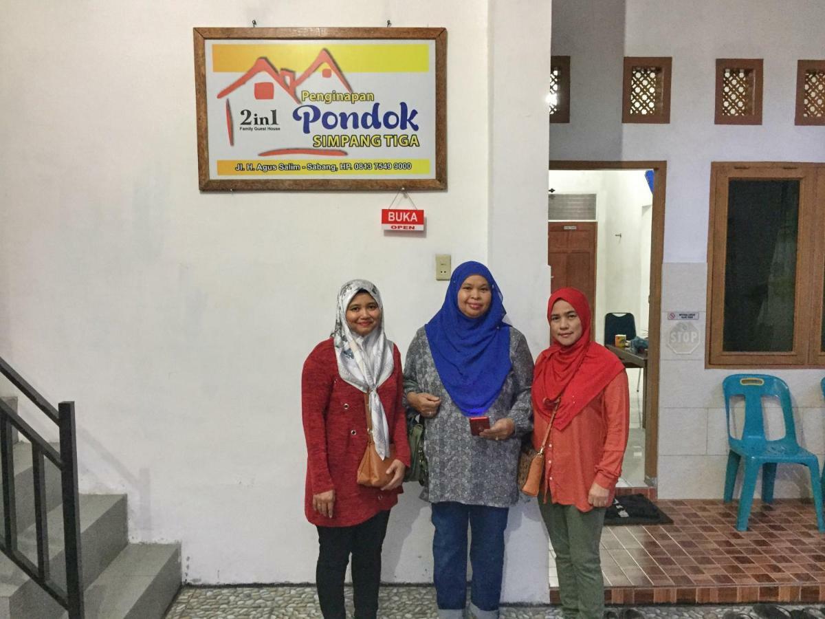 Pondok Simpang Tiga Sabang  Eksteriør bilde