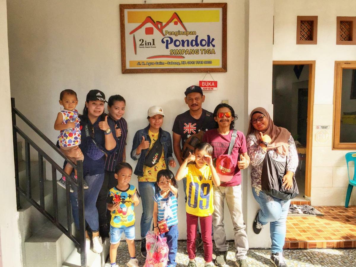 Pondok Simpang Tiga Sabang  Eksteriør bilde