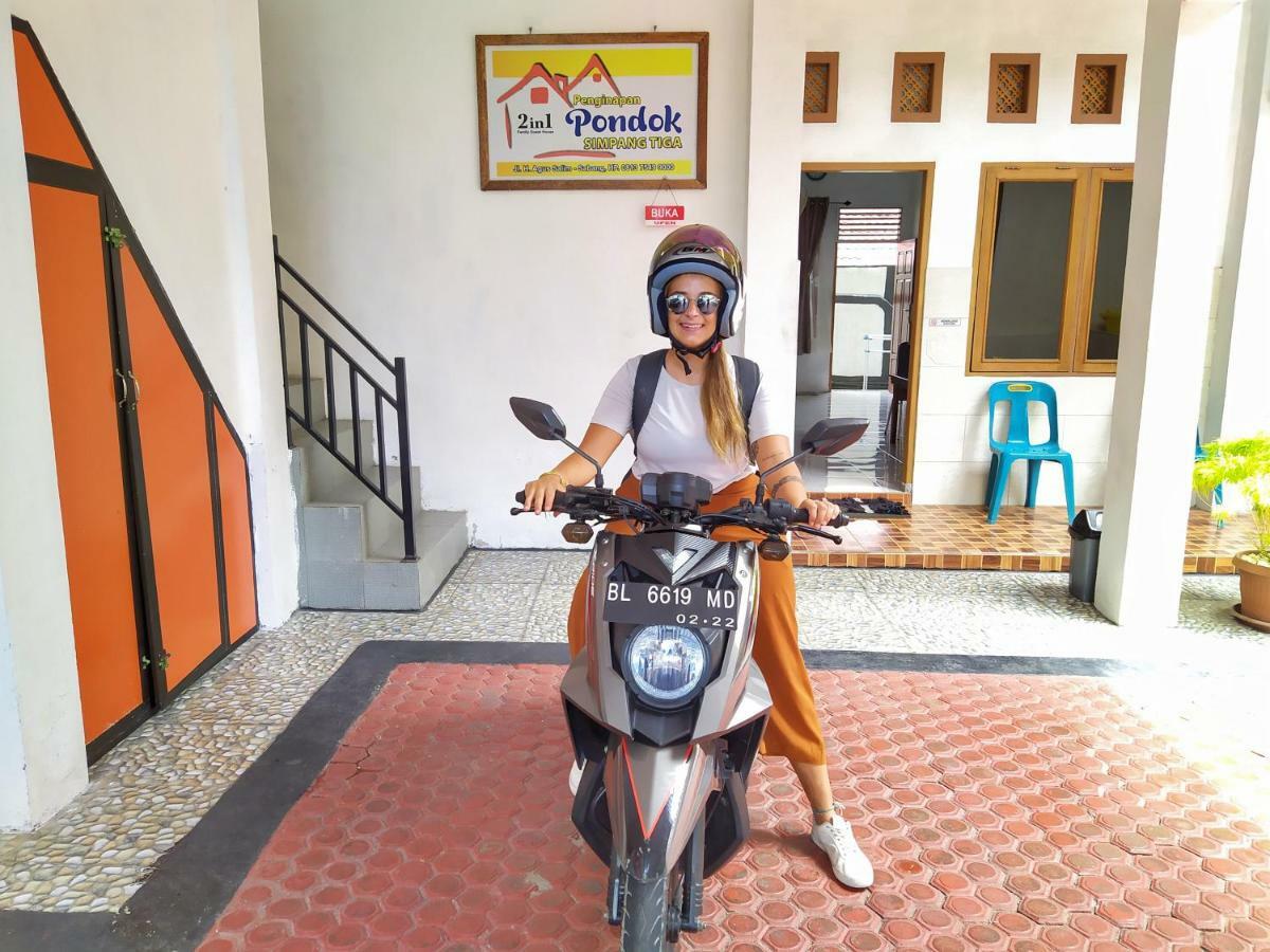 Pondok Simpang Tiga Sabang  Eksteriør bilde